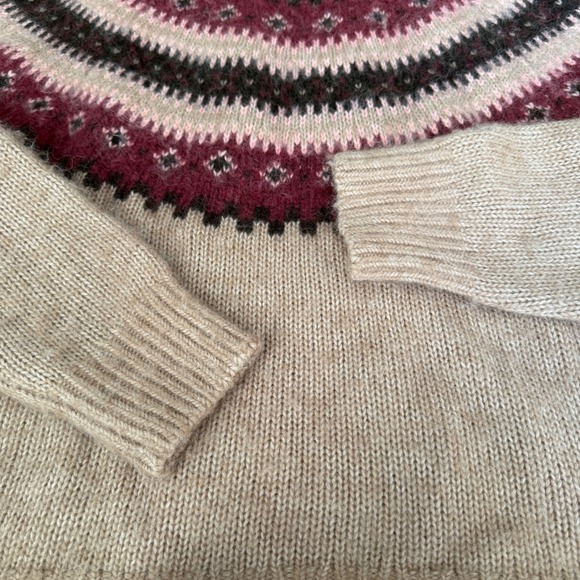Madewell fair aisle, alpaca blend sweater small - Picture 10 of 10
